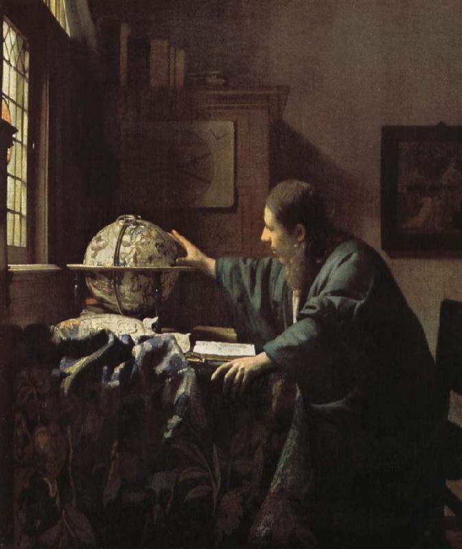 Johannes Vermeer Astronomers oil painting picture